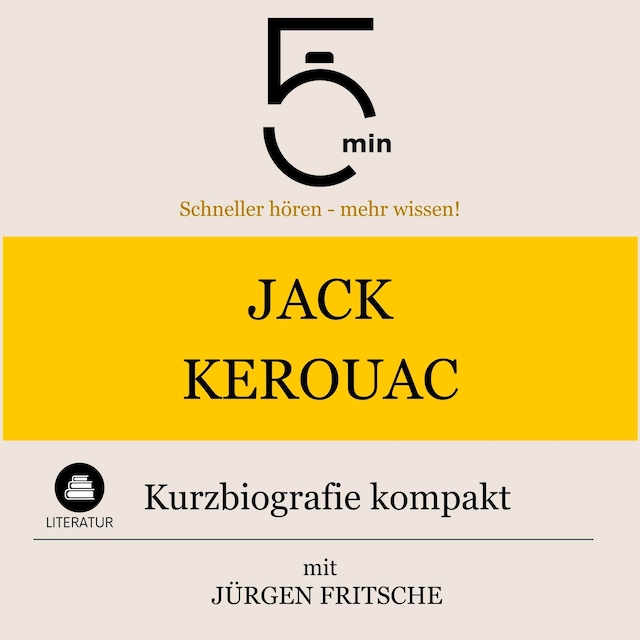 Buchcover für Jack Kerouac: Kurzbiografie kompakt
