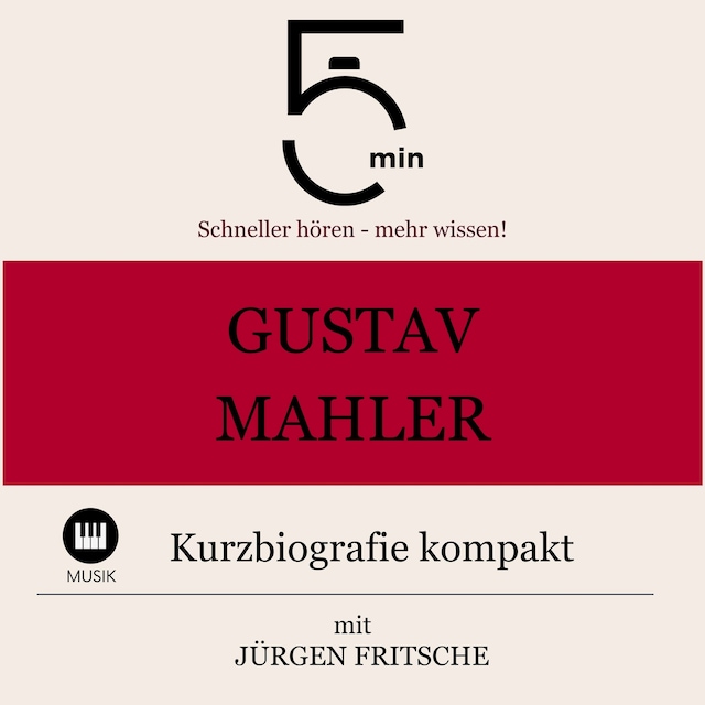 Portada de libro para Gustav Mahler: Kurzbiografie kompakt