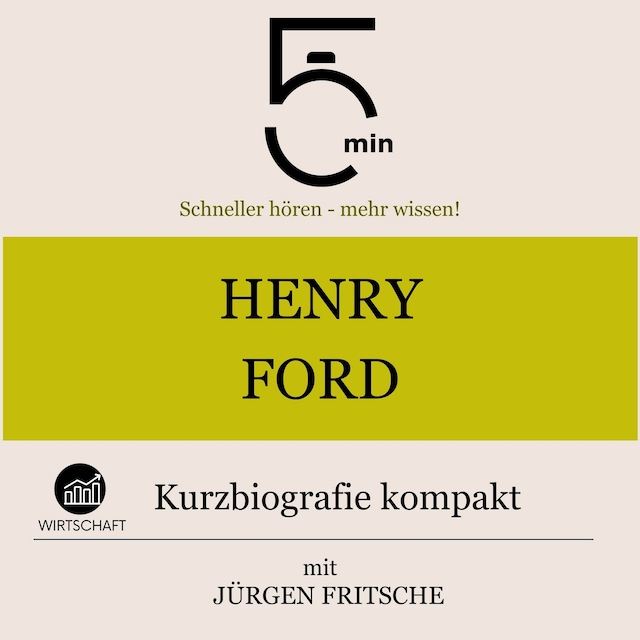 Buchcover für Henry Ford: Kurzbiografie kompakt