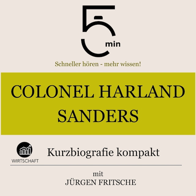 Book cover for Colonel Harland Sanders: Kurzbiografie kompakt