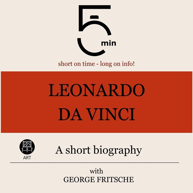 Couverture de livre pour Leonardo da Vinci: A short biography