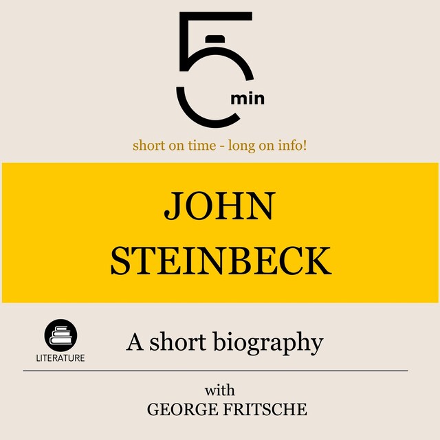 Book cover for John Steinbeck: A short biography