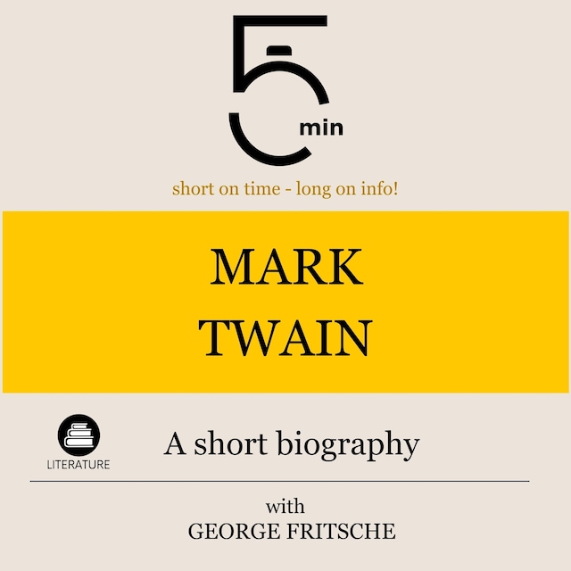 Bogomslag for Mark Twain: A short biography