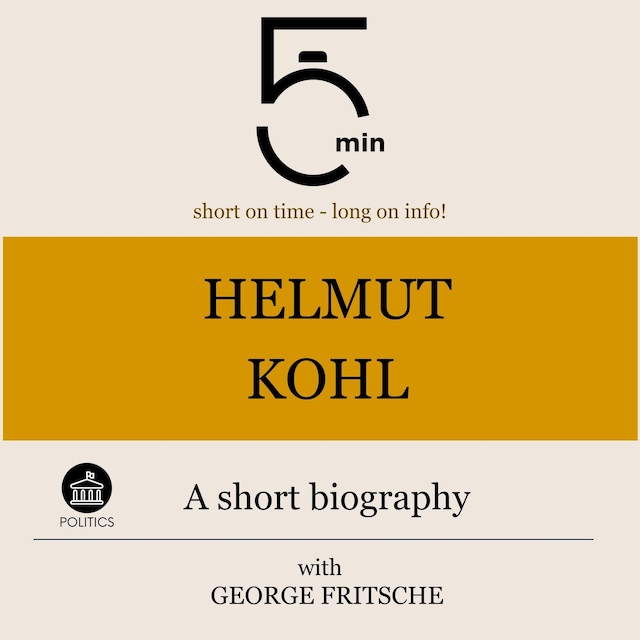 Book cover for Helmut Kohl: A short biography