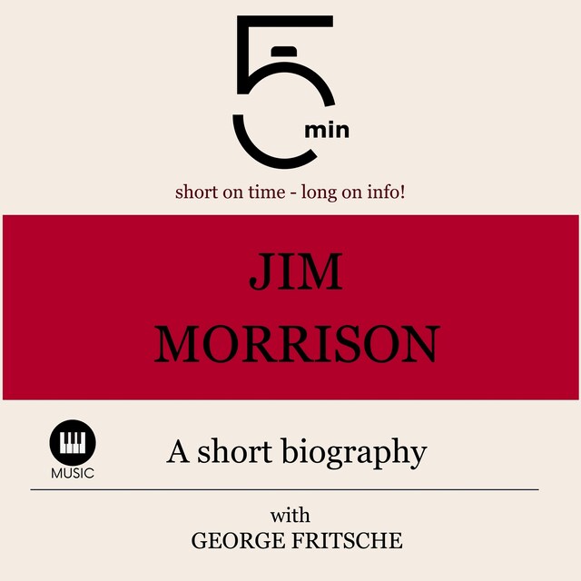 Buchcover für Jim Morrison: A short biography