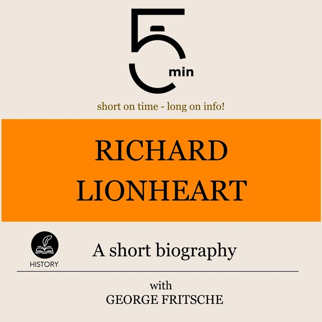 Portada de libro para Richard Lionheart: A short biography