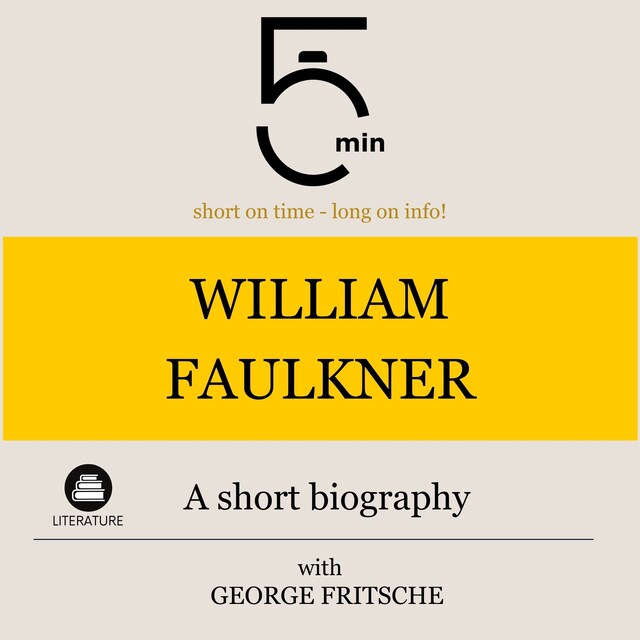 Bokomslag for William Faulkner: A short biography