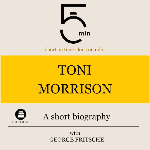 Book cover for Toni Morrison: A short biography