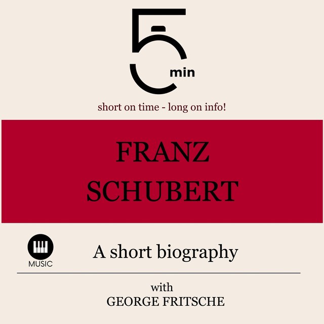 Book cover for Franz Schubert: A short biography