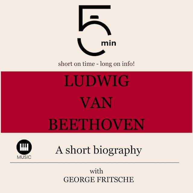 Book cover for Ludwig van Beethoven: A short biography