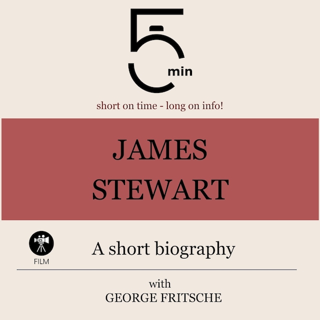 Copertina del libro per James Stewart: A short biography