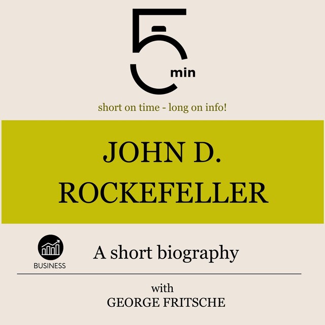 Book cover for John D. Rockefeller: A short biography