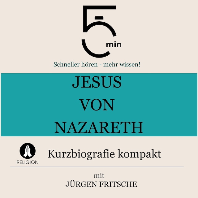 Buchcover für Jesus von Nazareth: Kurzbiografie kompakt