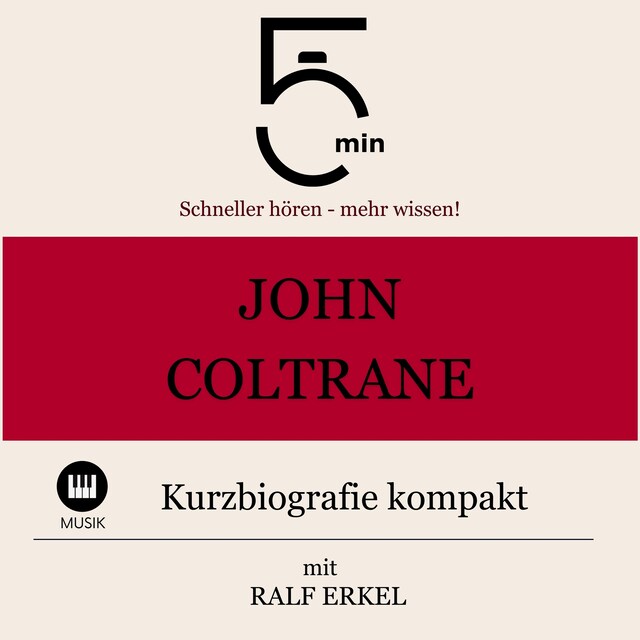 Book cover for John Coltrane: Kurzbiografie kompakt