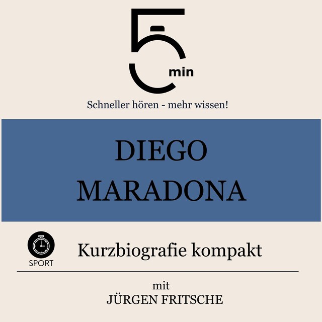 Buchcover für Diego Maradona: Kurzbiografie kompakt