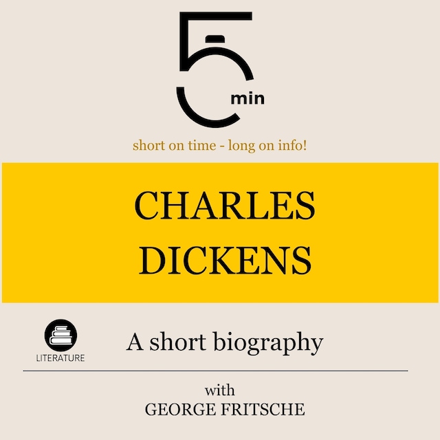 Book cover for Charles Dickens: A short biography