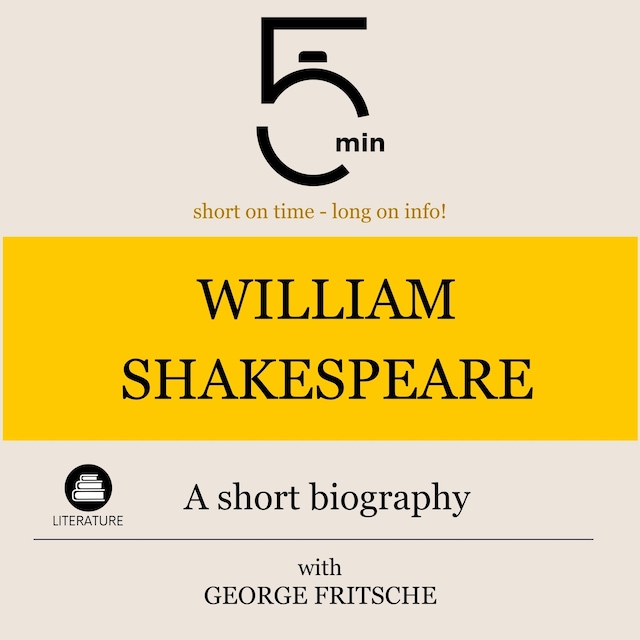 Copertina del libro per William Shakespeare: A short biography