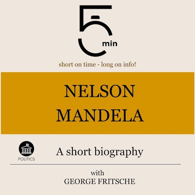 Book cover for Nelson Mandela: A short biography