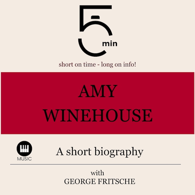 Book cover for Amy Winehouse: A short biography