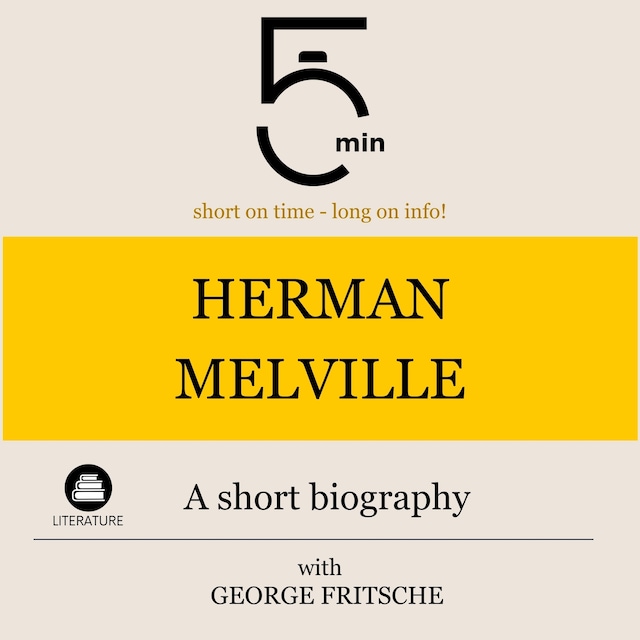 Copertina del libro per Herman Melville: A short biography