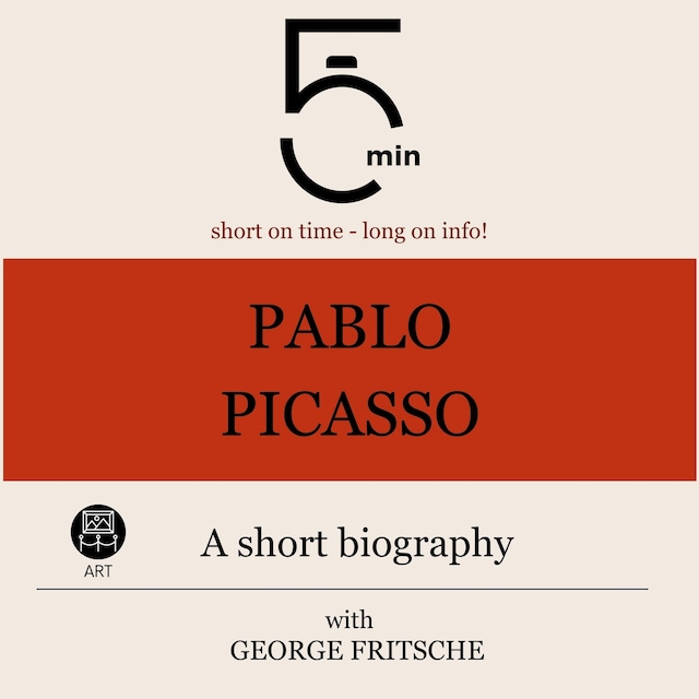 Book cover for Pablo Picasso: A short biography