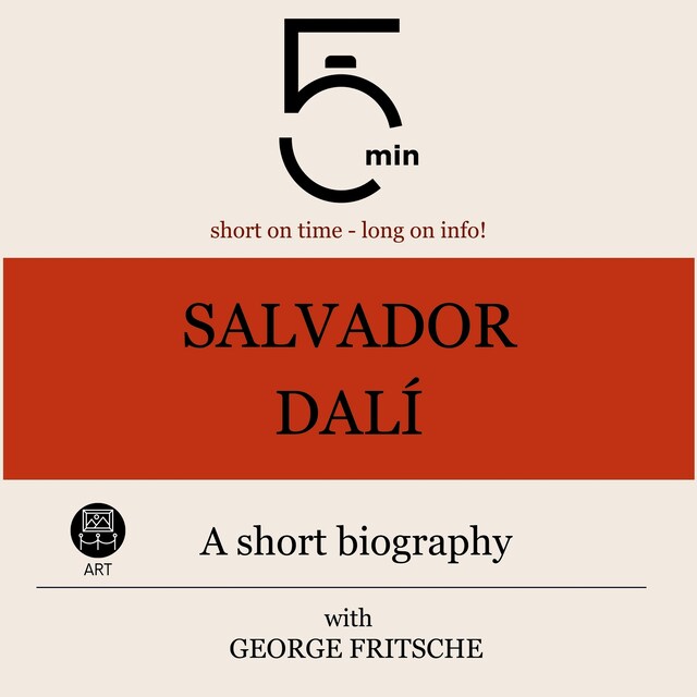 Book cover for Salvador Dalì: A short biography