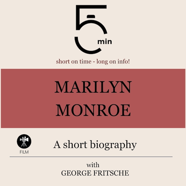 Book cover for Marilyn Monroe: A short biography