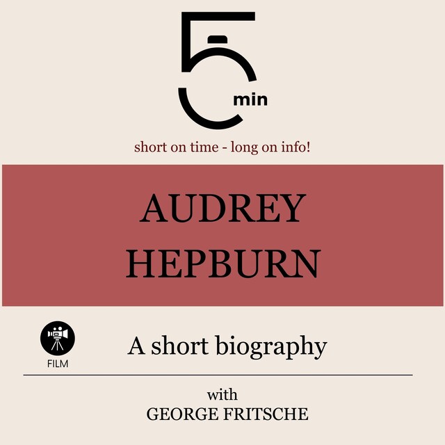 Book cover for Audrey Hepburn: A short biography