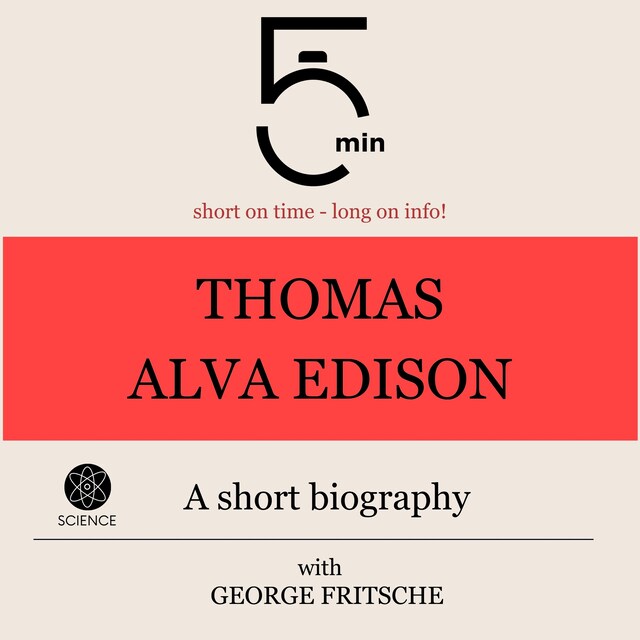 Boekomslag van Thomas Alva Edison: A short biography