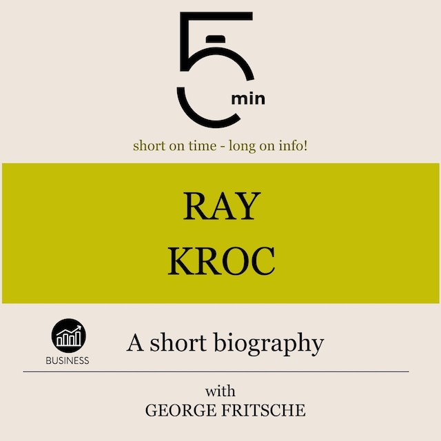 Book cover for Ray Kroc: A short biography