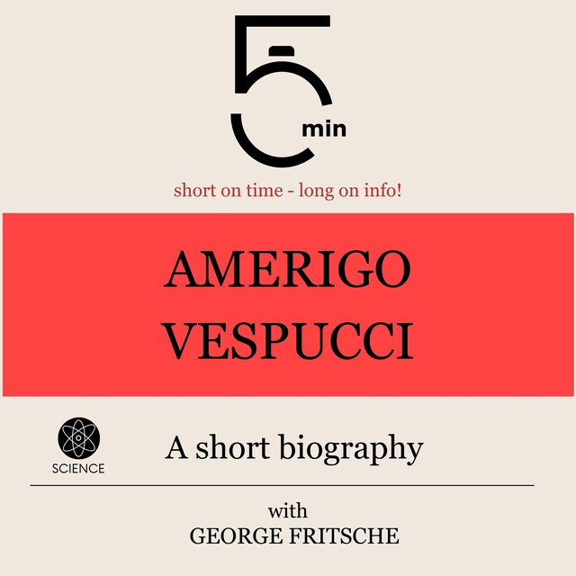 Book cover for Amerigo Vespucci: A short biography