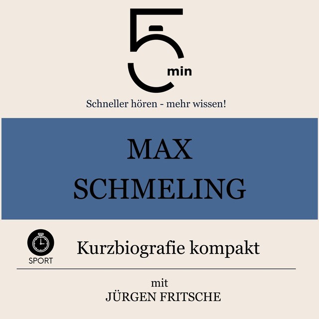 Book cover for Max Schmeling: Kurzbiografie kompakt