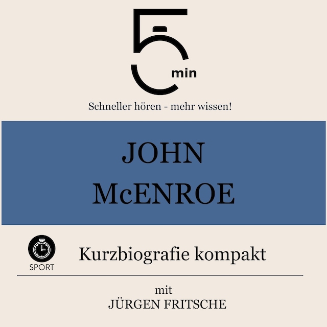 Book cover for John McEnroe: Kurzbiografie kompakt
