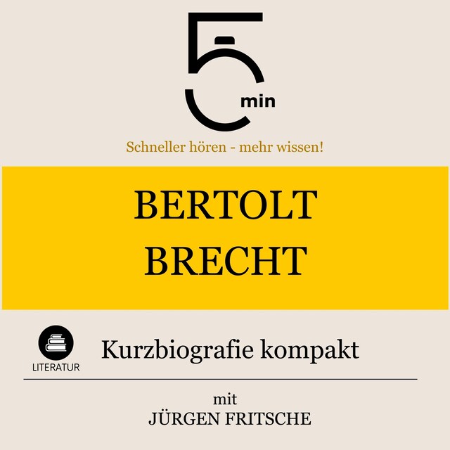 Book cover for Bertolt Brecht: Kurzbiografie kompakt