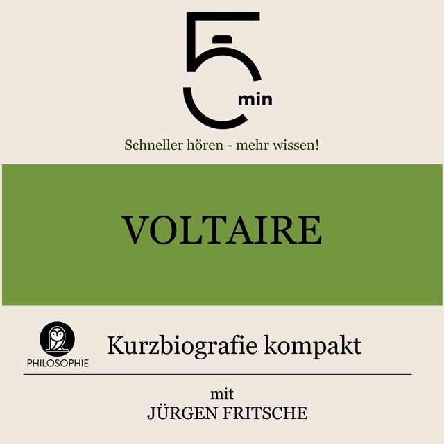 Buchcover für Voltaire: Kurzbiografie kompakt