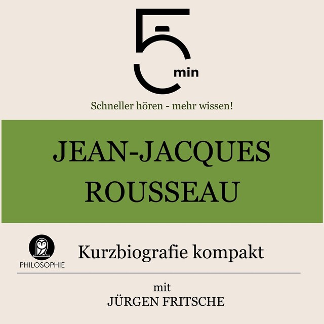 Buchcover für Jean-Jacques Rousseau: Kurzbiografie kompakt