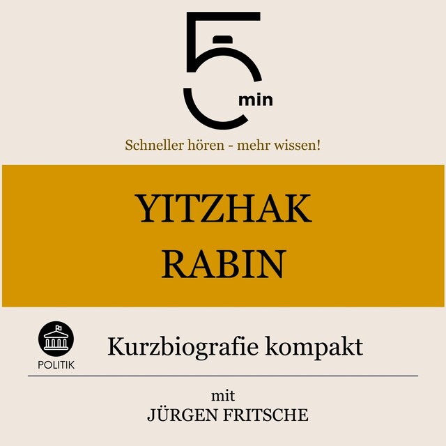 Book cover for Yitzhak Rabin: Kurzbiografie kompakt