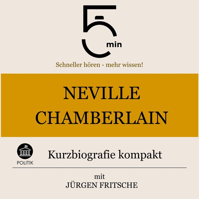 Buchcover für Neville Chamberlain: Kurzbiografie kompakt