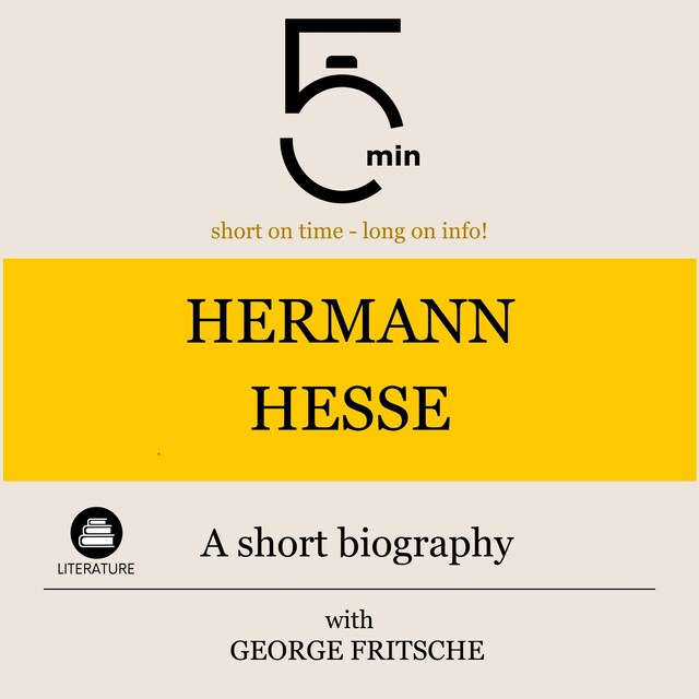 Book cover for Hermann Hesse: A short biography