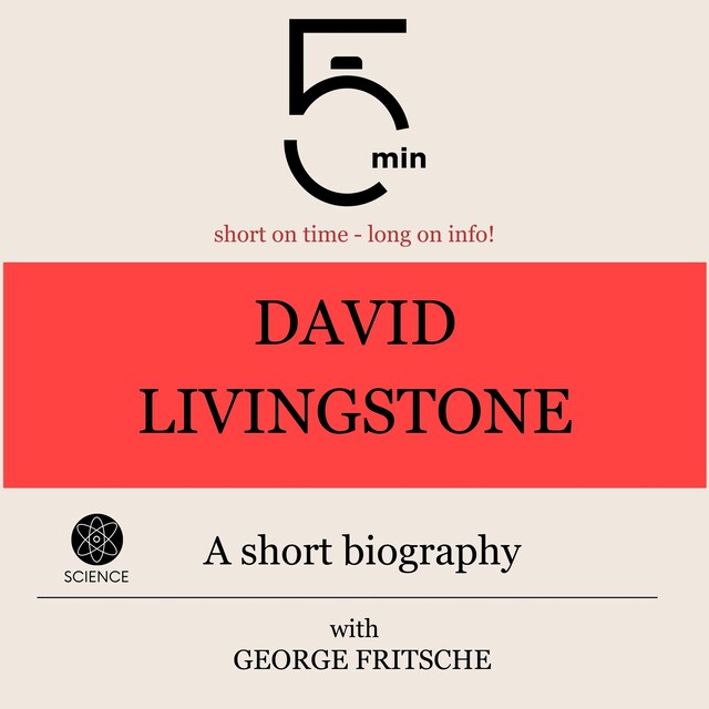 Kirjankansi teokselle David Livingstone: A short biography