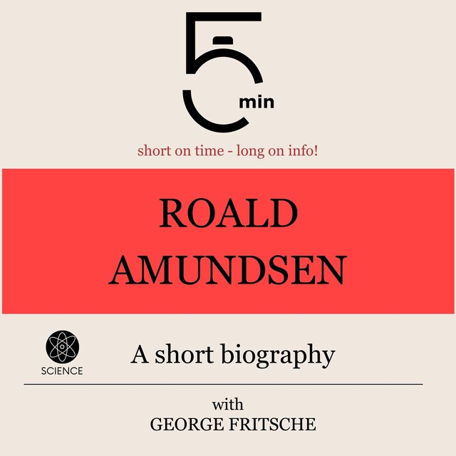 Book cover for Roald Amundsen: A short biography