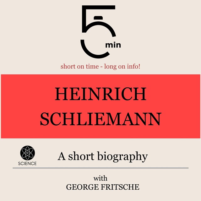 Book cover for Heinrich Schliemann: A short biography