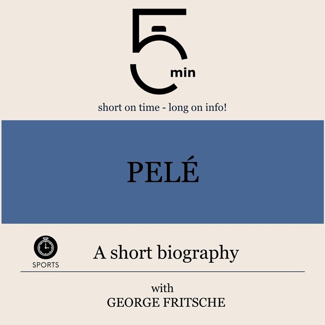 Portada de libro para Pelé: A short biography