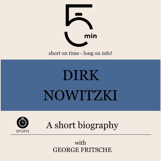 Book cover for Dirk Nowitzki: A short biography