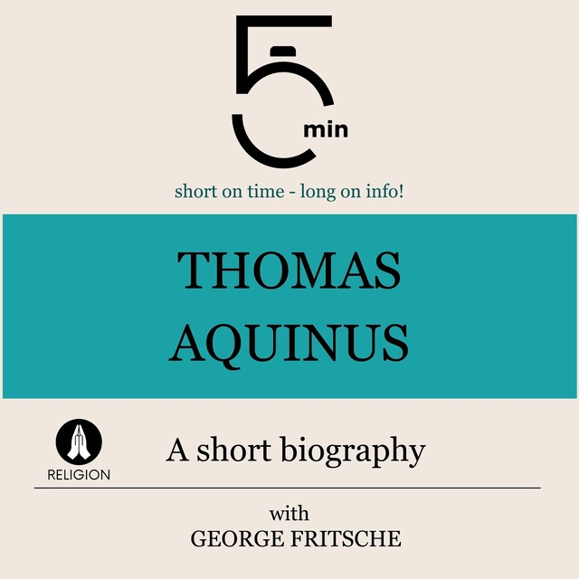 Book cover for Thomas Aquinus: A short biography