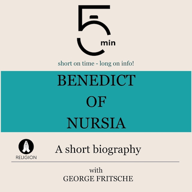 Couverture de livre pour Benedict of Nursia: A short biography