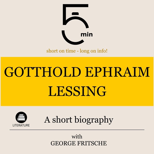 Book cover for Gotthold Ephraim Lessing: A short biography