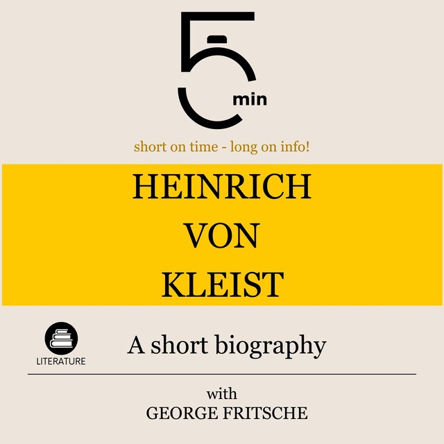 Okładka książki dla Heinrich von Kleist: A short biography