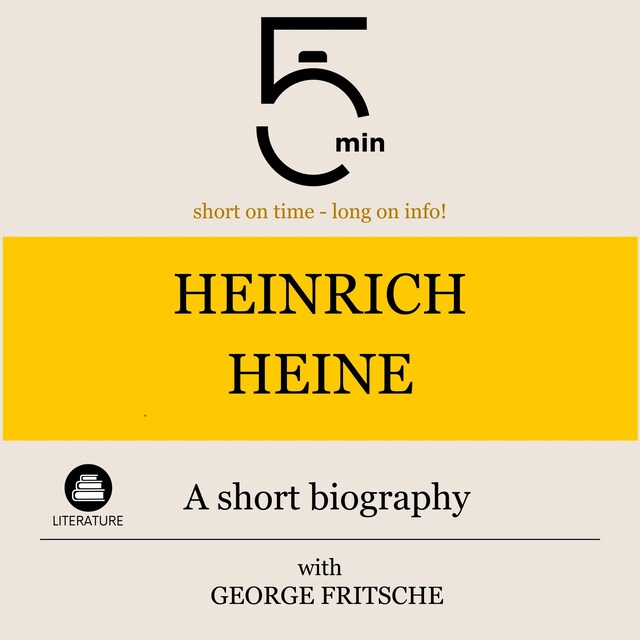 Book cover for Heinrich Heine: A short biography