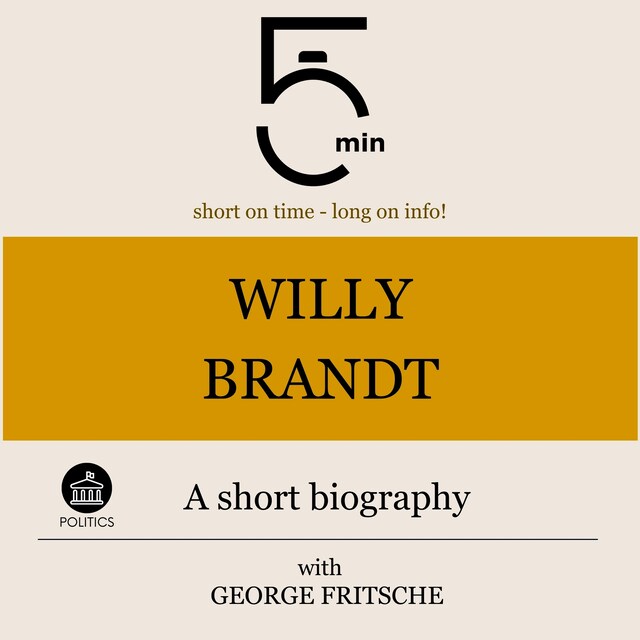 Couverture de livre pour Willy Brandt: A short biography